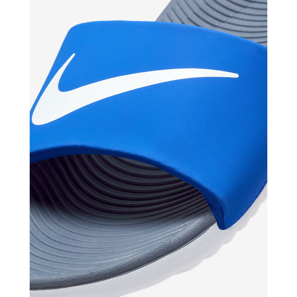 Nike Kawa Big Kids Slides Size 7Y / 8.5 Womens Royal Thunder Blue FJ8812 402 NEW - Picture 6 of 6